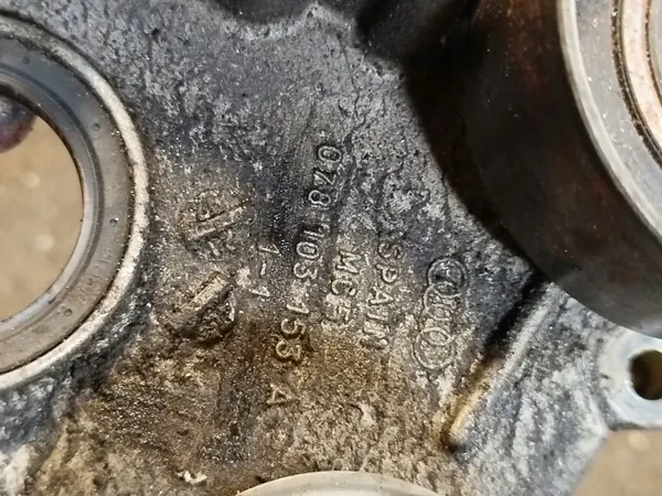 Poulie vilebrequin Audi A6 C5 2.4B OEM 078103153A image 5
