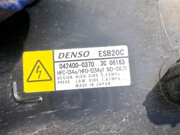 OEM 042400-0370 AC-kompressor för Toyota Corolla E21 image 4