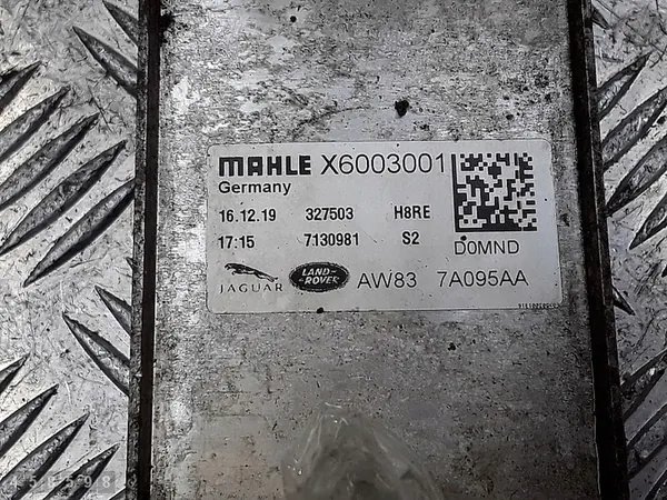 2020 Land Rover Discovery Oil Cooler x6003001 image 2