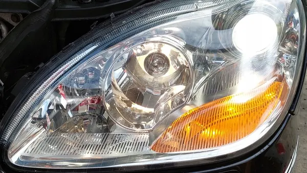 MERCEDES W220 LINKER VOOR XENON KOPLAMP COMPLEET OEM image 2