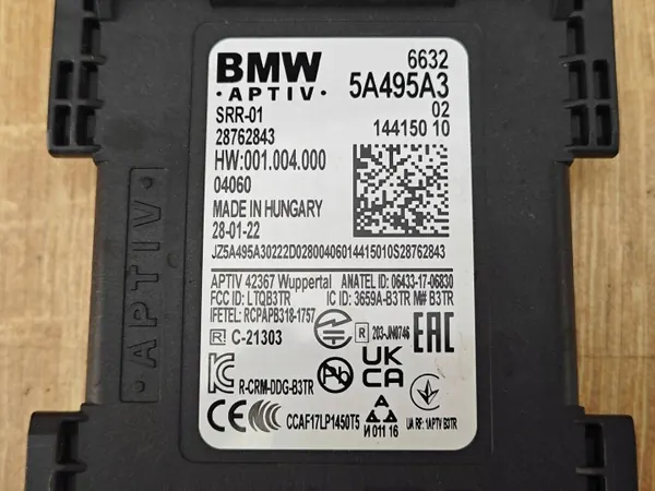 Sensor radar de faixa OEM 5A495A3 para BMW Série 8 image 4
