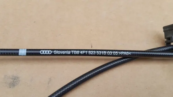 Manete de Liberação do Capô + Cabo Audi A6 C6 image 2