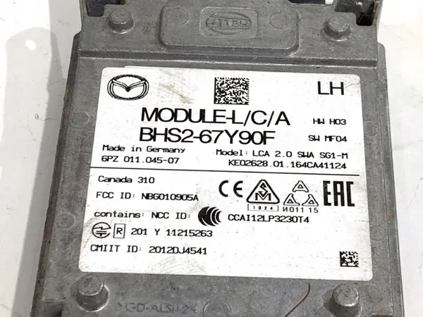 OEM BHS2-67Y90F Distronic-tutkasäätö Mazda 3:lle image 4