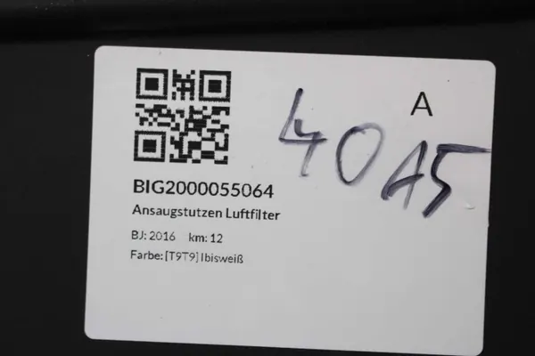 Audi A4 A5 ilmanottoletku OEM bt-cars-37941 image 5