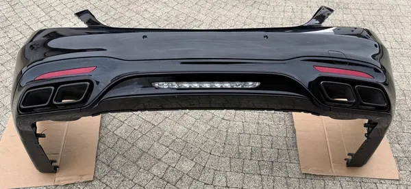 Achterbumper en diffuser Mercedes S-Class 222 Lift 63 AMG image 8