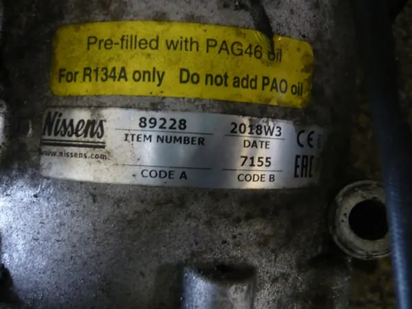 Nissens 89228 Ilmastointikompressori image 2