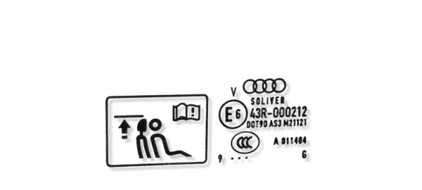 OEM 43R000212 Linker achterruit Audi A8 S8 D4 image 3