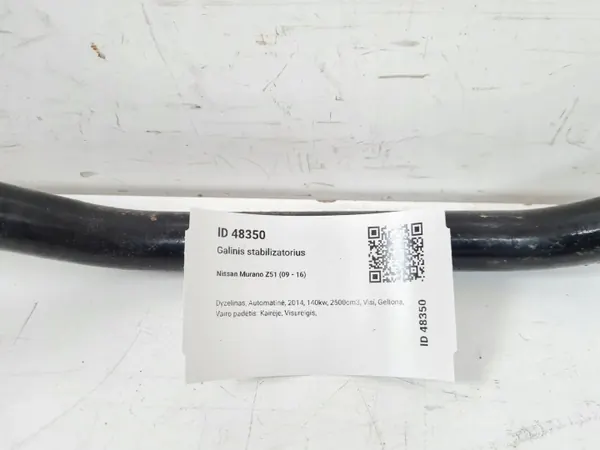OEM MAM48350 Taka stabilointitanko Nissan Muranolle image 3