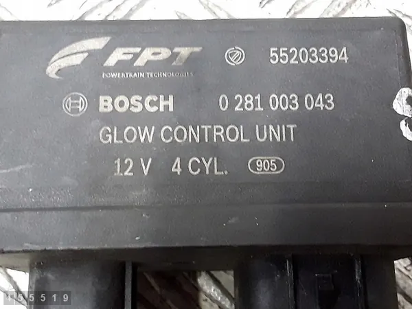 Relé Alfa Romeo Giulietta 2012 2000jtdm OEM 55203394 image 2