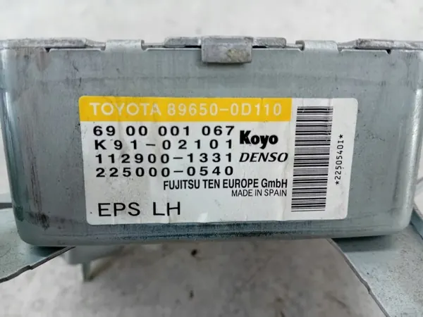 Module direction assistée OEM 89650-0D110 pour Toyota Yaris II image 4