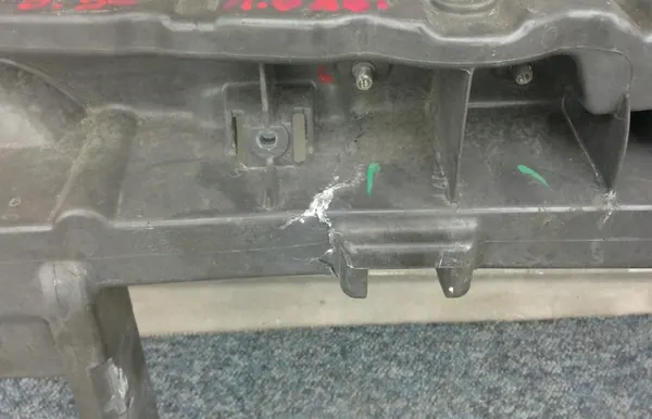 Frontstoßstangenverstärkung Citroen C3 02-05 OEM 7104FQ image 2