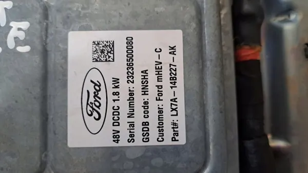 Convertisseur de puissance Ford Puma MK2 2023 OEM LX7A-14B227-AK image 3