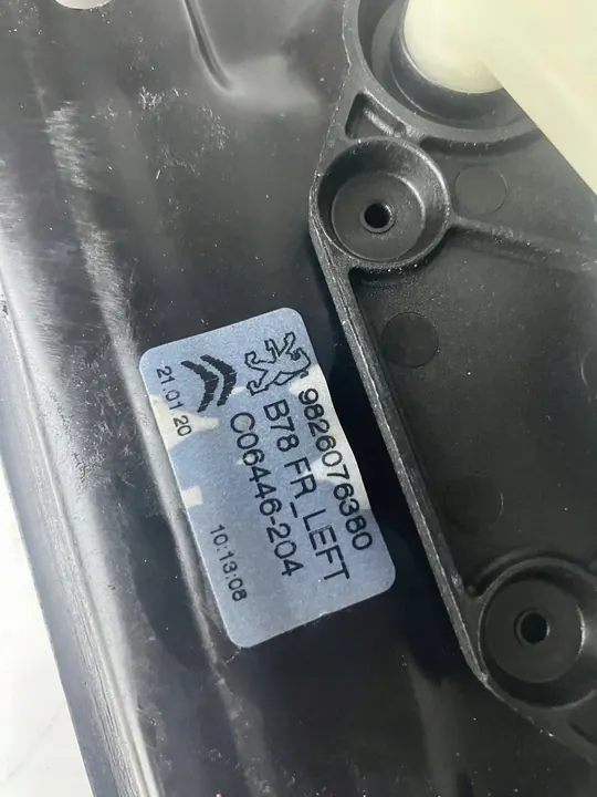 Elevador de vidro dianteiro esquerdo Citroen C4 Spacetourer 2019 image 2