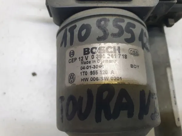 Pyyhkijän mekanismi oikea etu VW Touran I 1T0955024E image 5