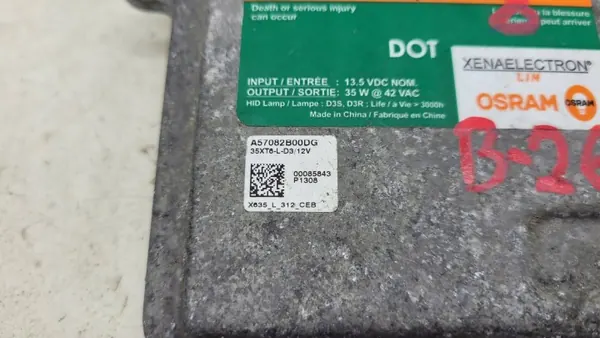 Xenon-ballast Opel Mokka OEM A57082B00DGl.Kolumb image 3