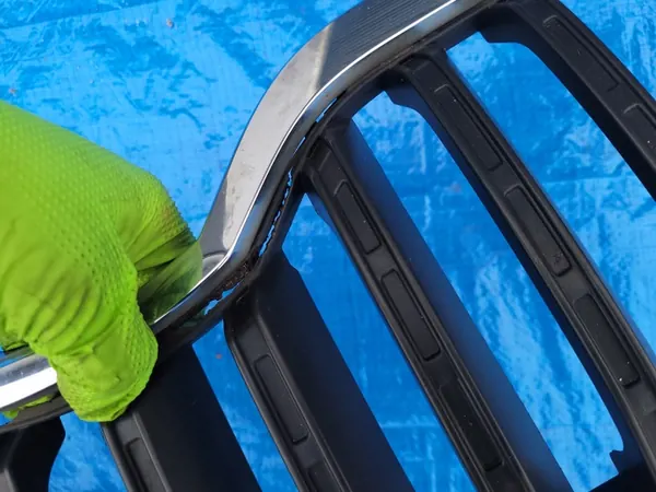 SKODA KamiQ | Front Bumper Grill Chrome LIFT 5L0853668A image 8