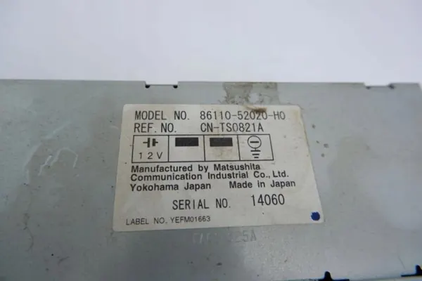 Écran Toyota Yaris I OEM 86110-52020-H0 Occasion image 4