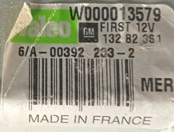 Takapyyhkijän moottori Opel Meriva B image 5