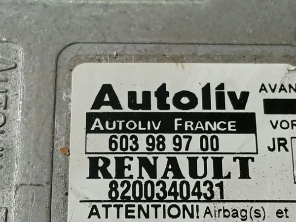 Renault Scenic SRS-krockkuddsmodul OEM 603989700 image 4