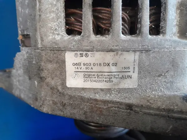 ALTERNATOR VW PASSAT B5 1.6 8V 06B903018DX image 2