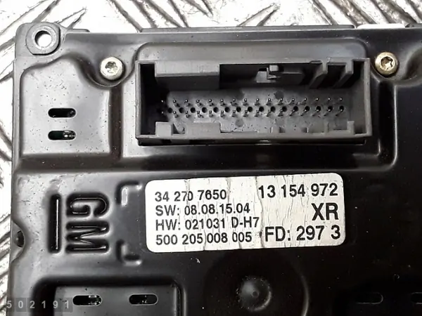 Opel Vectra C displayskärm OEM 342707650 image 3