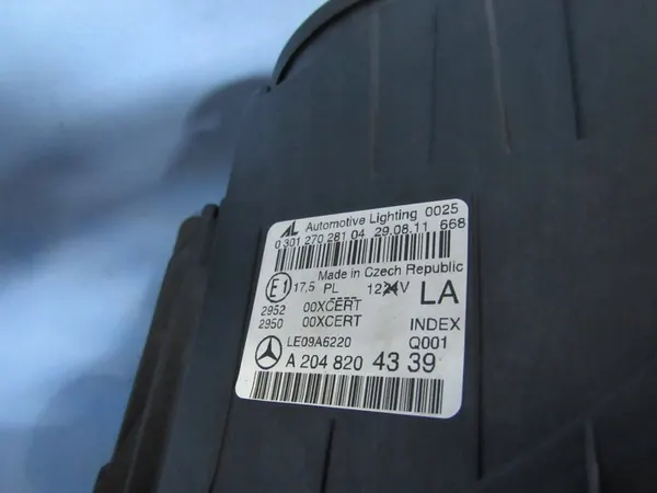 Linker Mercedes W204 Lift Bi-Xenon Koplamp ILS image 6