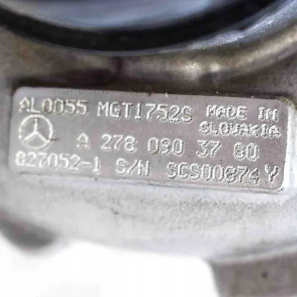Turbocharger MERCEDES-BENZ S (W222, V222, X222) A2780903780 image 6