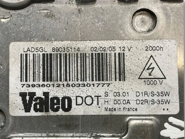 Xenon-ballast Citroen C5 OEM 89035114 - Gebruikt image 7