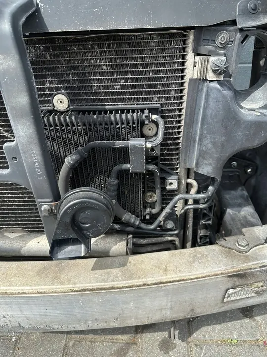 Painel frontal, reforço, conjunto de radiadores Mercedes ML W164 6.3 AMG image 5