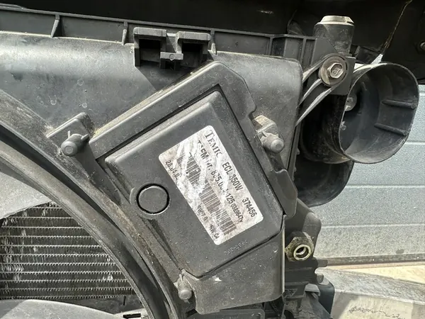 Painel frontal, reforço, conjunto de radiadores Mercedes ML W164 6.3 AMG image 9