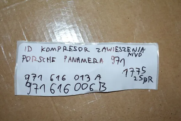 OEM 971616013A Luftfjädringskompressor Porsche Panamera image 3