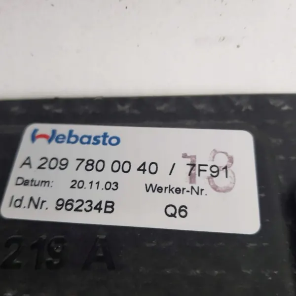 OEM A2097800040 Cubierta Techo Solar Mercedes CLK 209 image 6