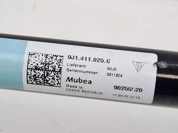 Barre stabilisatrice arrière Porsche Taycan OEM 9J1411025C image 3