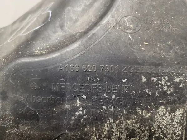 Linke Schottabdeckung OEM A1666207901 für Mercedes ML GLE W166 image 3