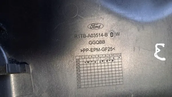 Couvercle Rétroviseur Ford Puma MK2 OEM R1TB-A03514-BDW image 5