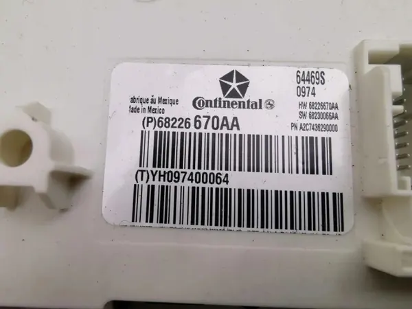 Maserati Komfortmodul OEM 68226670AA för Ghibli image 8