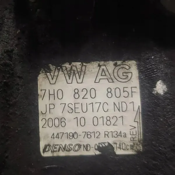 Compressore aria condizionata VW TRANSPORTER V 2006 OEM 7H0820805F image 2