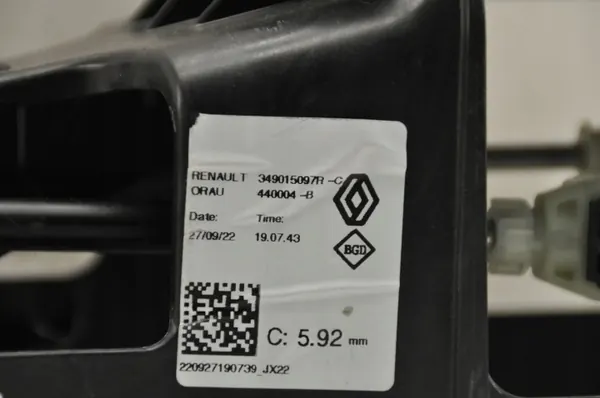 Pomo de cambio manual OEM 349015097R - Usado image 3