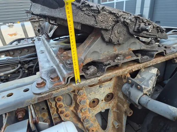 Plaque de Base 4,5cm DAF XF 106, CF Euro 6 image 1