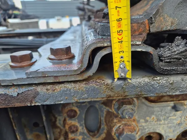 Plaque de Base 4,5cm DAF XF 106, CF Euro 6 image 2