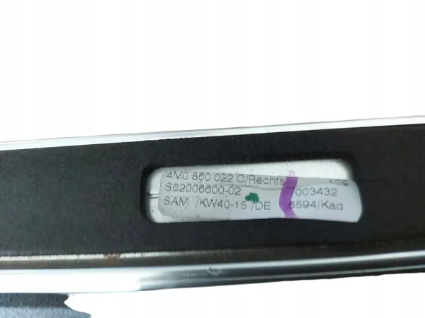 Barras de techo completas OEM 4M0860022C Audi Q7 2015 image 7