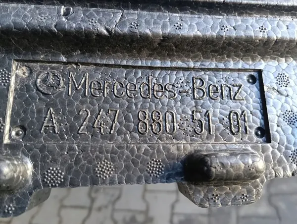 A2478805101 Framstötfångarabsorberare Mercedes X247 image 10