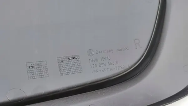 Griglia paraurti anteriore destra VW Caddy III (1T0853666R) image 7