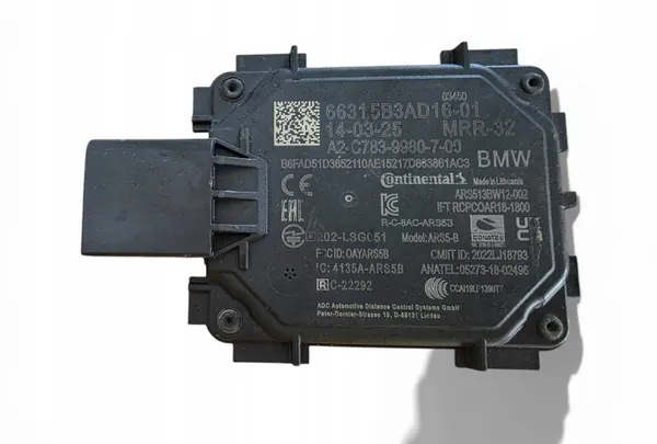 BMW G60 Radarsensor OEM 5B3AD1XX - Gebraucht image 2