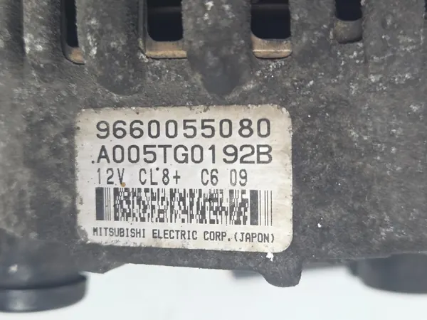 Vaihtovirtageneraattori Citroen C3 2005 OE 9660055080 image 3