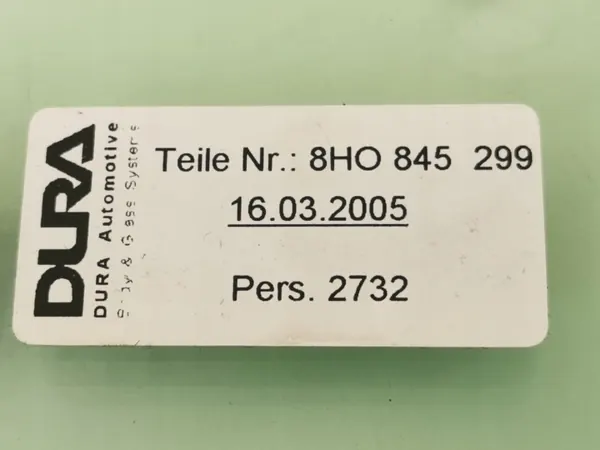 Audi A4/S4 B6 Taka sivulasi OEM 8H0845299 image 3