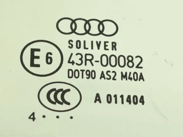 Audi A4/S4 B6 Taka sivulasi OEM 8H0845299 image 4