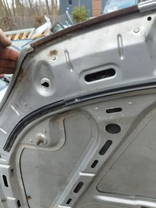 Volkswagen VW Golf MK5 Motorhuv Reflex Silver OEM image 2