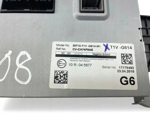 Écran de navigation Honda CR-V IV OEM 39710T1VG614M1 image 4