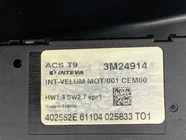 OEM 9819024180 Kattoverho Peugeot 308 II Hatchbackille image 5